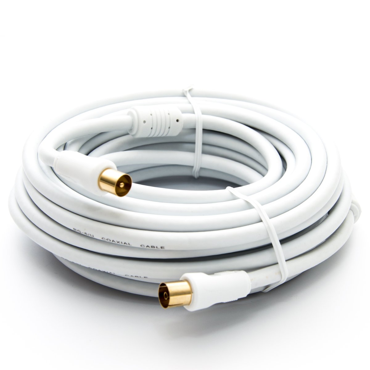 20m PremiumX HDTV TV câble d'antenne câble coaxial à la prise plaqué or 75 ohms câble coaxial pour la connexion par câble DVB-C DVB-C2