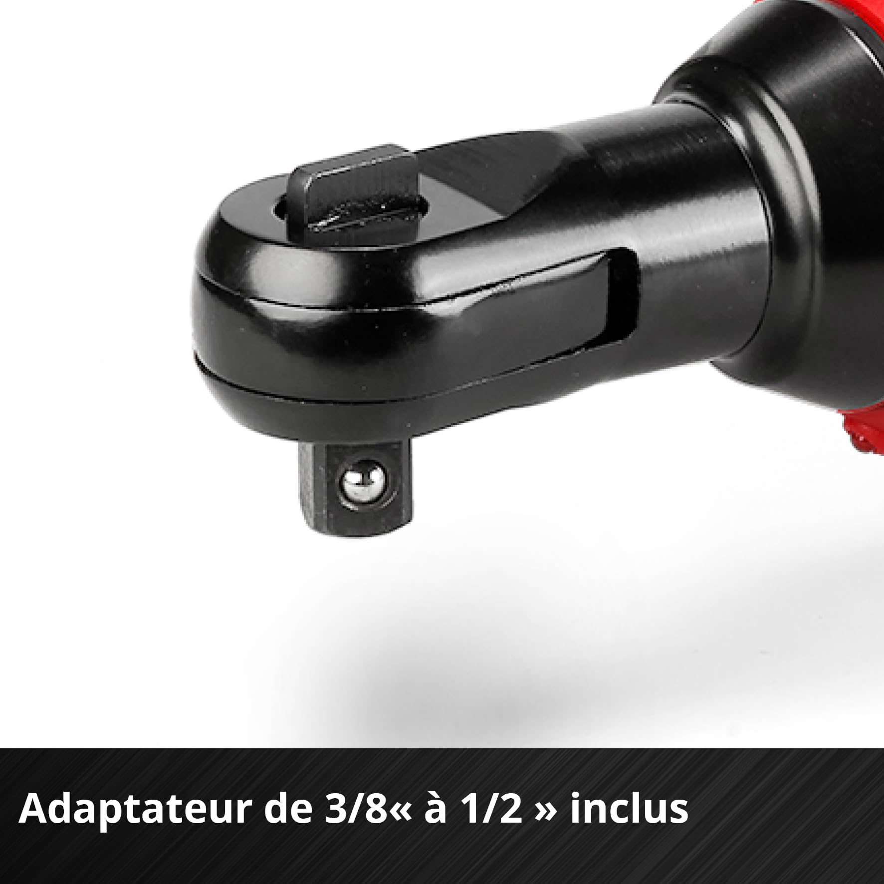 Einhell clé à cliquet sans fil TE-RW 18/60 Li-Solo Power X-Change 18V 60 Nm mandrin 3/8" adaptateur 1/2"