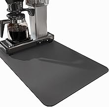 SOQKEEN Tapis Egouttoir Vaisselle, 60 × 40 cm Tapis Absorbant Vaisselle Large Egouttoir Vaisselle Pliable, Tapis Egouttoir Vaisselle Absorbant, Tapis Machine a Cafe pour Vaisselle, Bar, Machine à Café