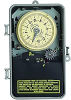 Intermatic T8845PV 125V Mechanical Irrigation Timer Switch - Rain Sensor Compatible, 14-Day Skipper for Flexible Watering