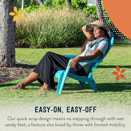 RipSkirt Hawaii Length 4 - Wrap Skirt for Women - Quick Dry Swim Cover-Up for Beach, Travel with Pocket3