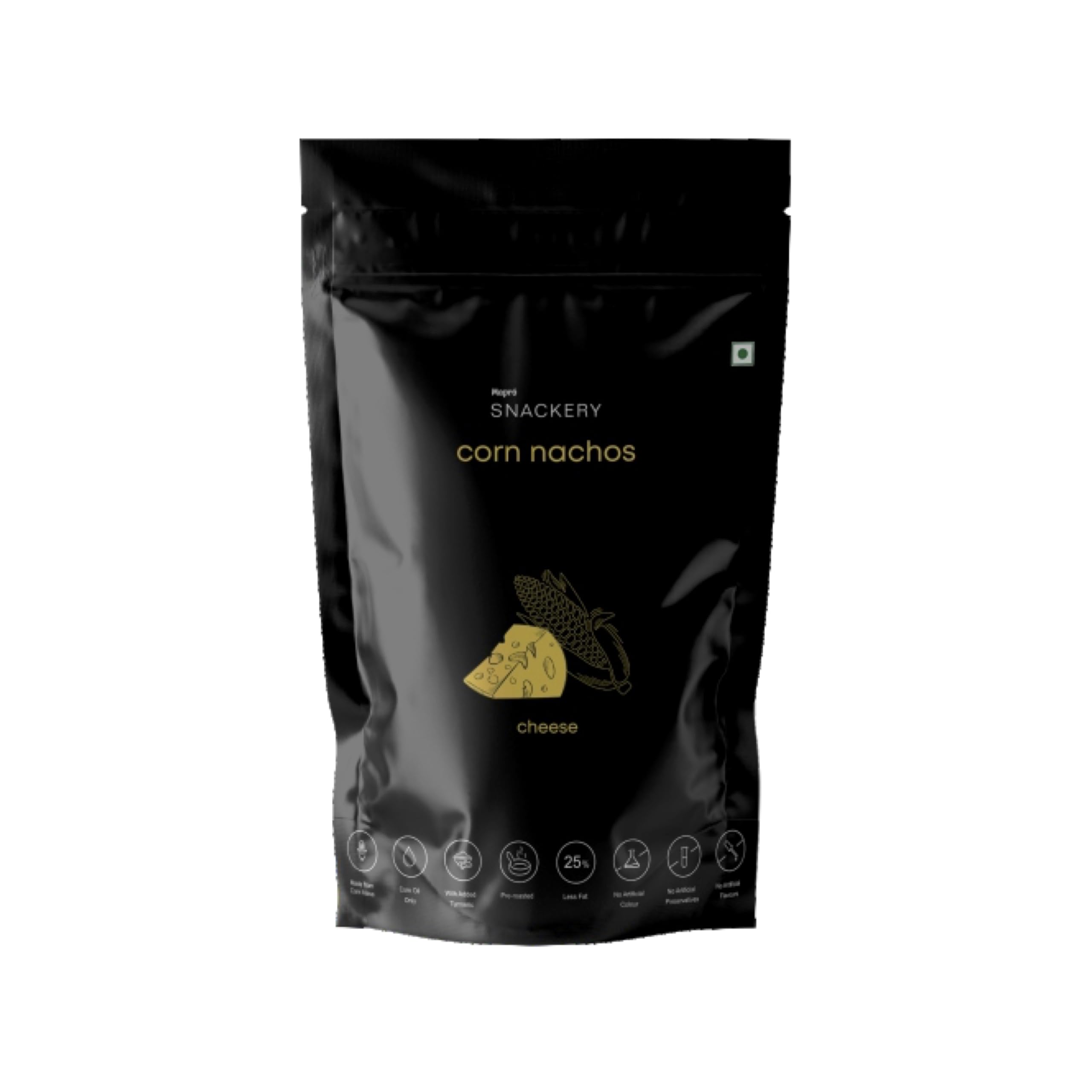 Snackery Corn Nacho Chips - Cheese- 300g | Roasted and Corn Oil Fried | Real Cheese Blend and High Milk Solids | Air-Tight Reseal Zipper Pack (B0D9JYJKQ8) Amazon Price History, Amazon Price Tracker