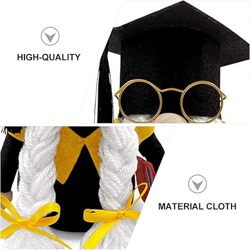 Miniatura 4 de 1 pieza de recuerdos de escritorio de año de graduación para ceremonia de felpa, adorno doctorial enano, decoraciones escandinavas, adorno sueco,