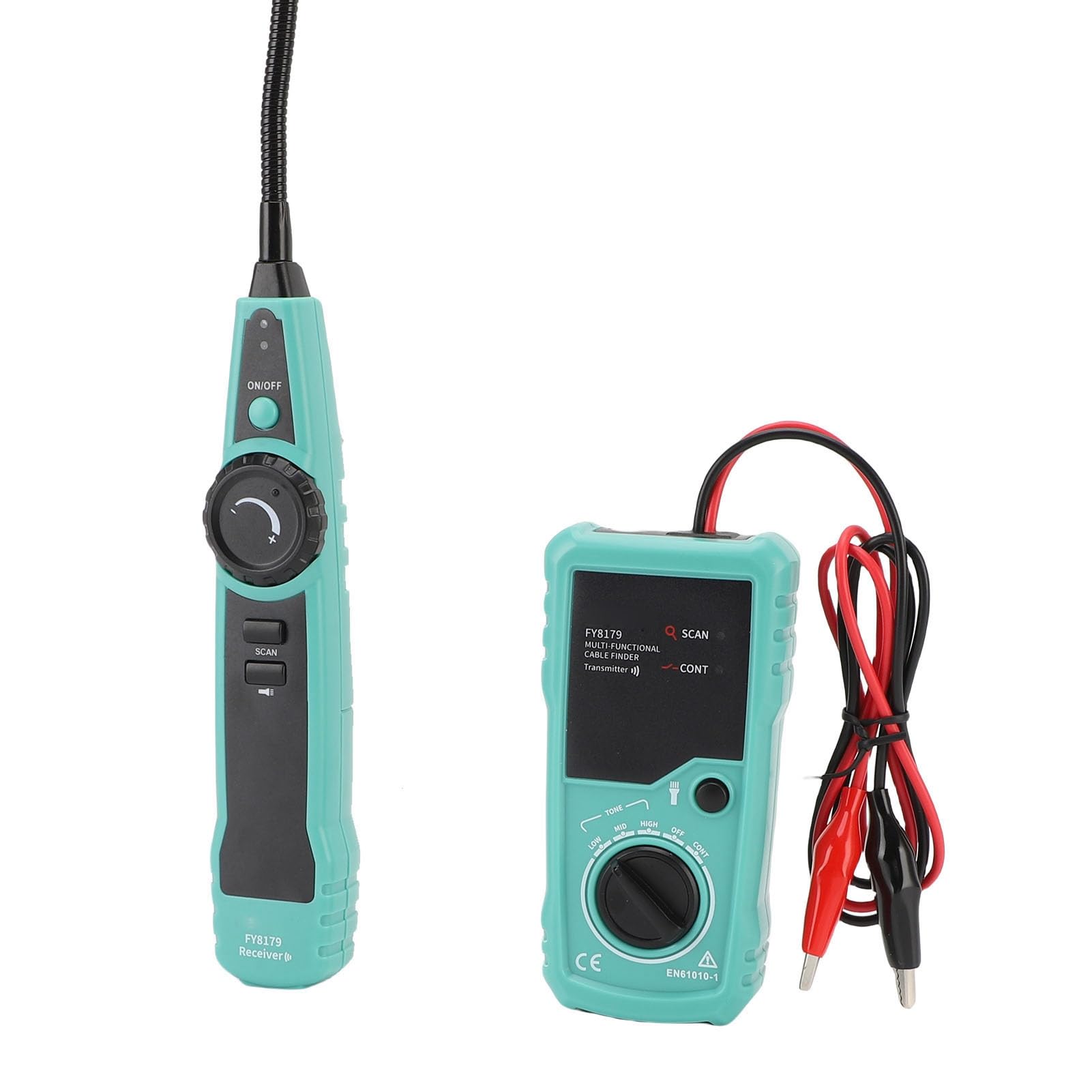 Sorandy Underground Cable Locator, Wire Tracer Break Detector Finder, 7 Ft Detect Depth Cable Tester, 9843Ft Detect Length for Electrical Circuits Pipelines Buried