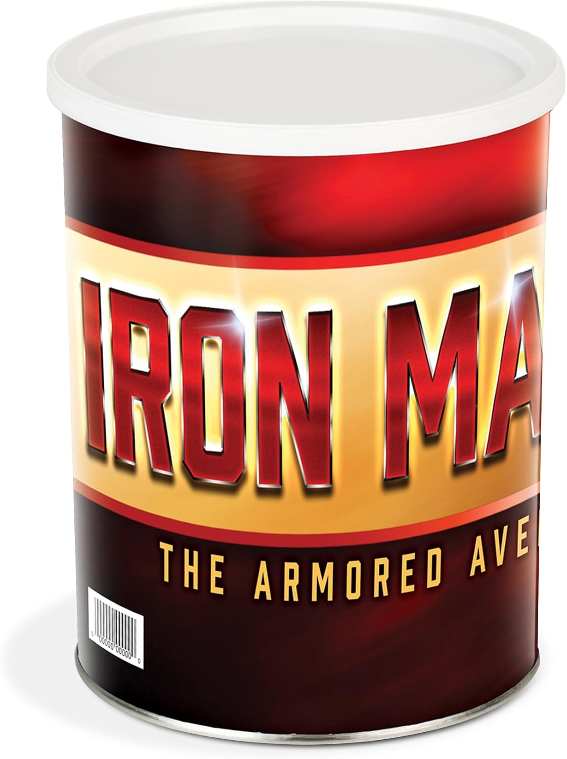 WinCraft Gift Tin 1 Gallon Iron Man Marvel Ironman