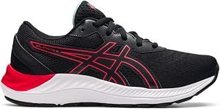 ASICS Boy's Gel-Excite 8 GS (Little Kid/Big Kid) Black/Electric Red 3.5 Big Kid M