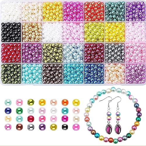 ZesNice Pulseras para hacer uno mismo, 1960 unidades de cuentas para enhebrar, juego de cuentas para adultos, cuentas para joyas, cuentas para joyas, manualidades, juego de manualidades