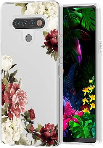 Miniatura 4 de Funda para LG Stylo 6, funda para teléfono LG Stylo6 para niñas y mujeres, delgada, a prueba de golpes, patrón transparente, suave, flexible, TPU