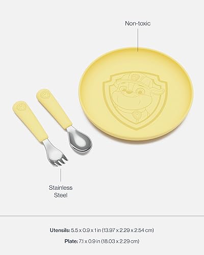 Miniatura 4 de Lalo PAW Patrol - Juego de platos y utensilios para niños, apto para lavavajillas, sin BPA durante más de 12 meses, incluye plato, cuchara