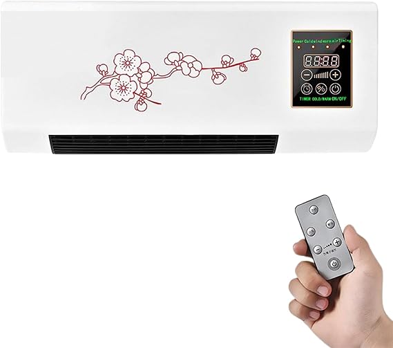 12,000 BTU Portable & Wall Mount Air Conditioner - 2025 New SplitMax AC, Ultra Quiet Fast Cooling/Heating Energy Efficient, Multi-functional Mini AC for Home, Windows, Mobile Use