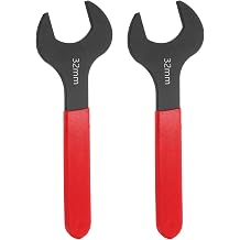 HARFINGTON 2Pcs Super Thin Single Open End Wrench 32mm Metric Carbon Steel