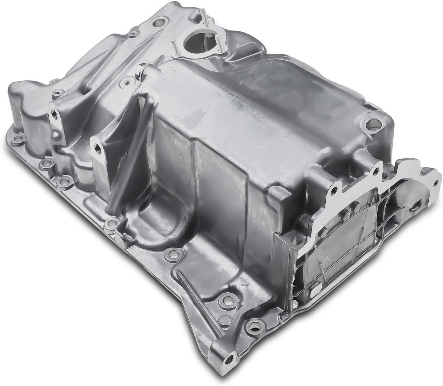 A-Premium Engine Oil Pan Sump with Drain Plug Compatible with BMW X1 2016-2017, Mini Cooper 2016-2017, Cooper Clubman 2016-2017, L4 2.0L