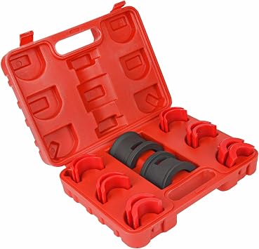 Universal Motorcycle Bike Fork Seal Driver Tool Set 14 Piece Installation Drive Set 35-50mm