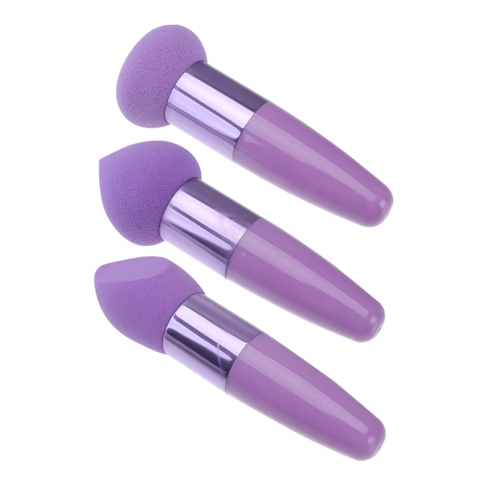 SOESFOUFU 3pcs Beauty Pen Set Makeup Sponges Handles Makeup Tools for Women Sponges Brushes