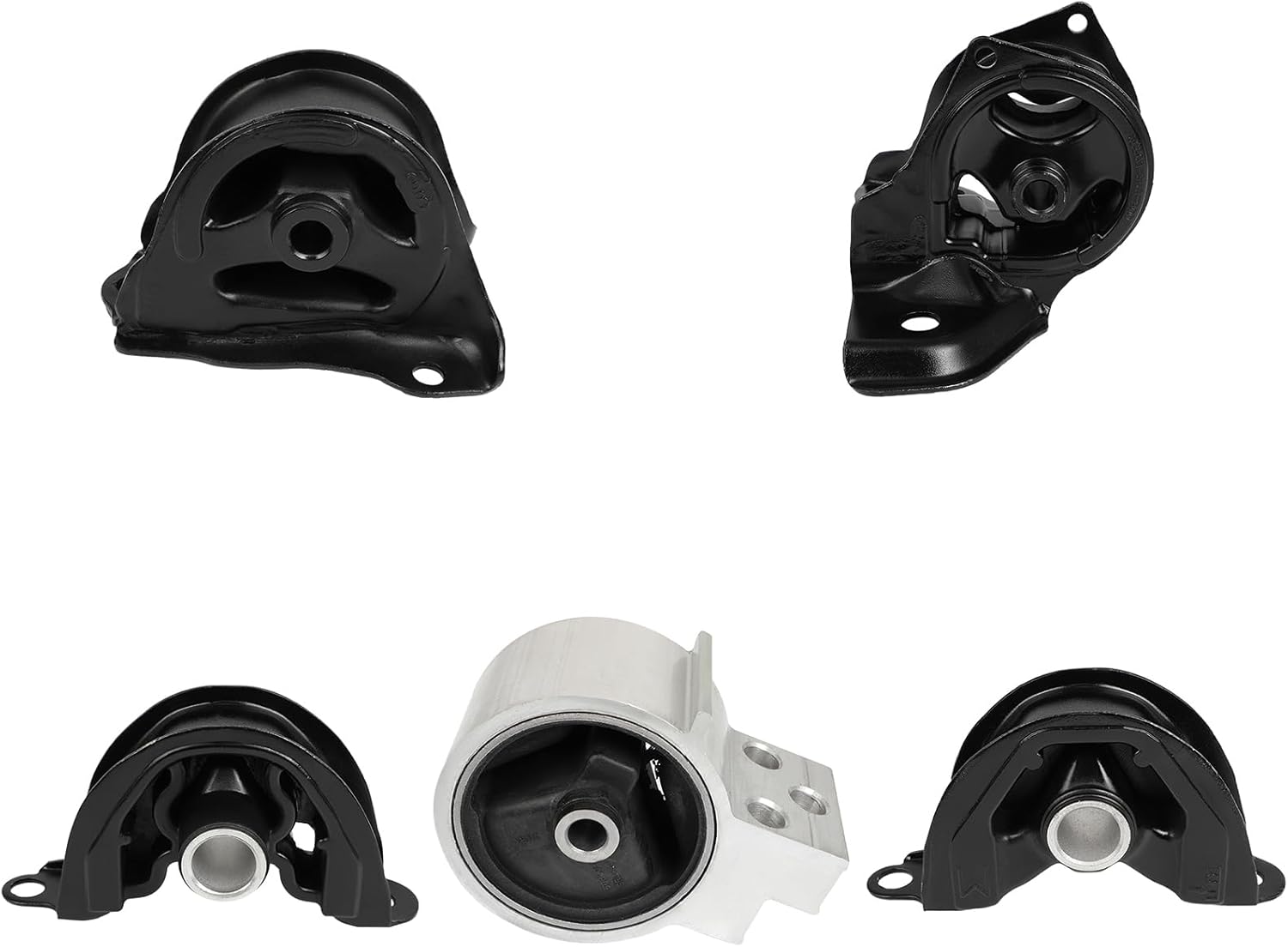 OCPTY Engine Motor Mount and Transmission Mount Set Compatible for Acura Integra 1994-2001 L4 1.8L, Manual Transmission # 50810SR3983, 50805SR3010, 50842SR3984, 50820ST7003, 50841SR3984 (5PCS)