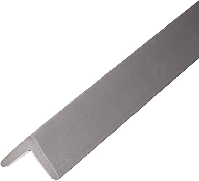 Heavy-Duty Industrial-Grade Compact Corner Guard and Furniture Edge Protector and Bumper Grey, 24 Inches Set of 4