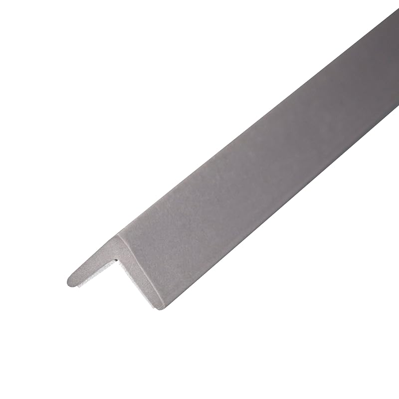 Protetor de Canto e Borda de Parede em Borracha EPDM Cinza 61 cm – Kit com 4