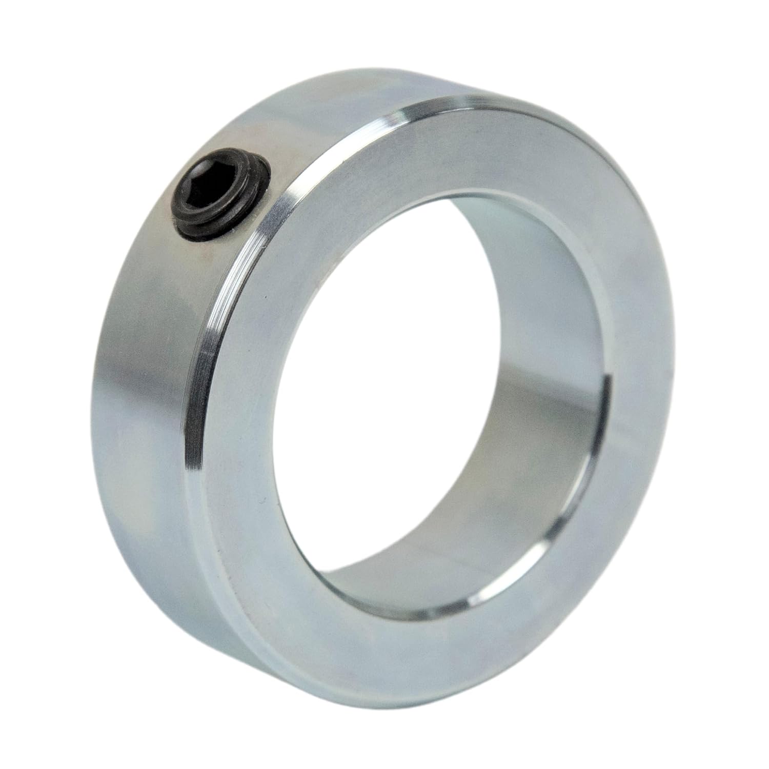 Jeremywell 2" Bore Solid Zinc Set Screw Shaft Collar OD 3" Width 7/8" (2 PCS)