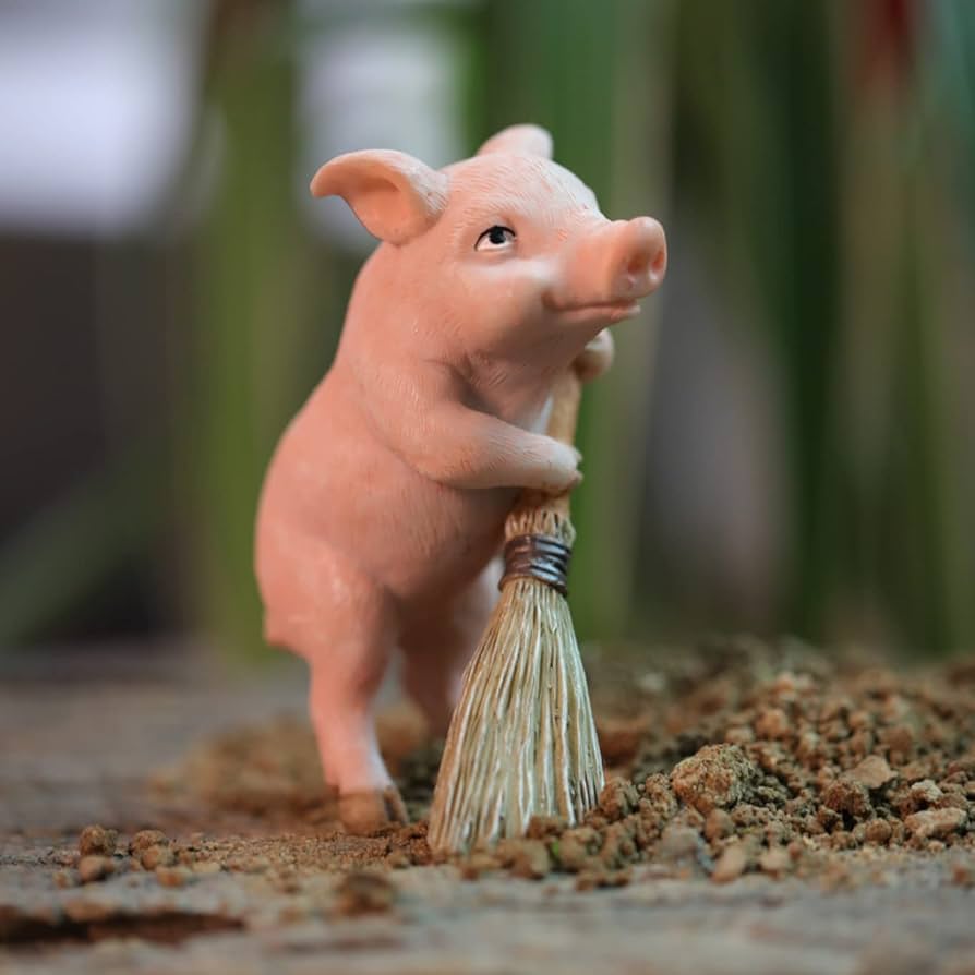 【新品】壁掛けオブジェ 豚 動物 楽天市場】実物大 動物 オブジェ 太ったブタのベンチ インテリア