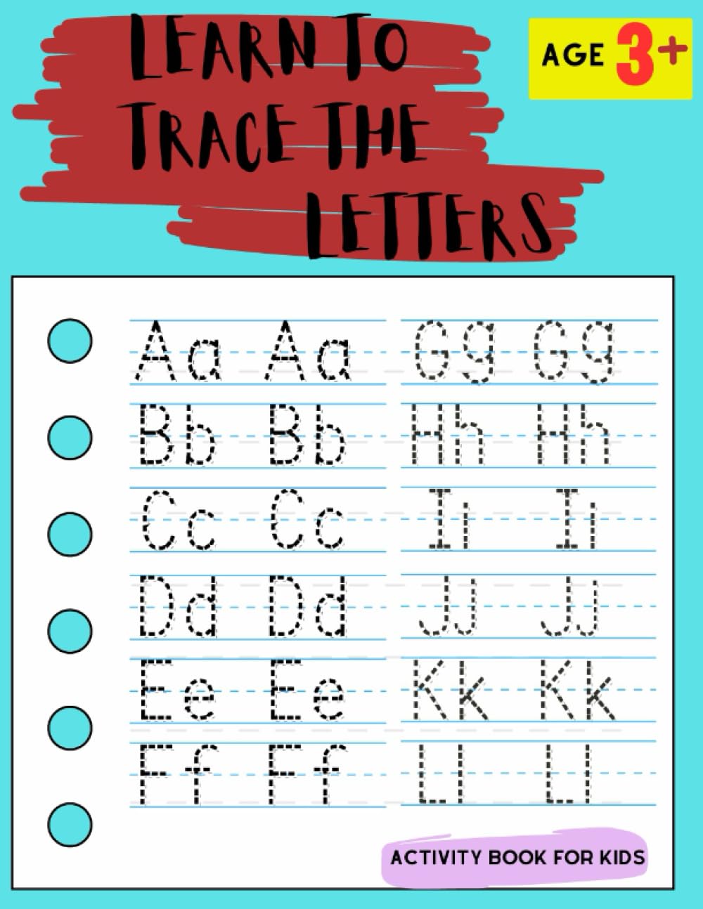 Learn To Trace The Letters: Alphabet Handwriting Practice workbook for ...