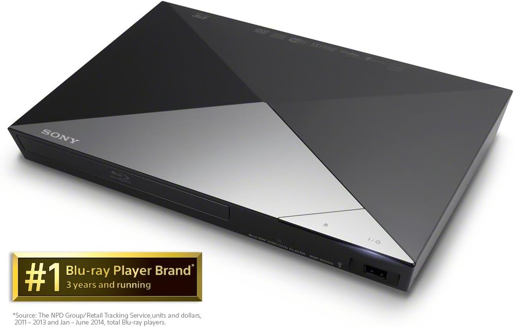 Sony BDPS5200 3D Blu-ray Disc Player with Wi-Fi (2014 Model)