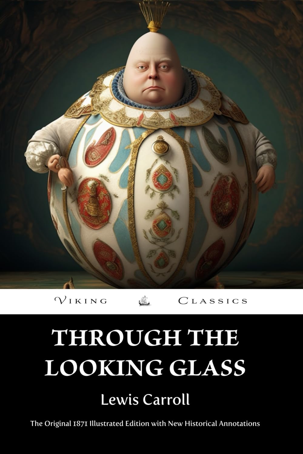 Through the Looking Glass (Annotated): The Original 1871 Edition with New Literary Annotations and Children's Discussion Questions