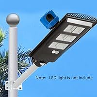 Vista 4 de AC 120V-277V Interruptor fotoeléctrico de bloqueo giratorio con juego de receptáculo de sensor de fotocélula, interruptor automático de fotocélula