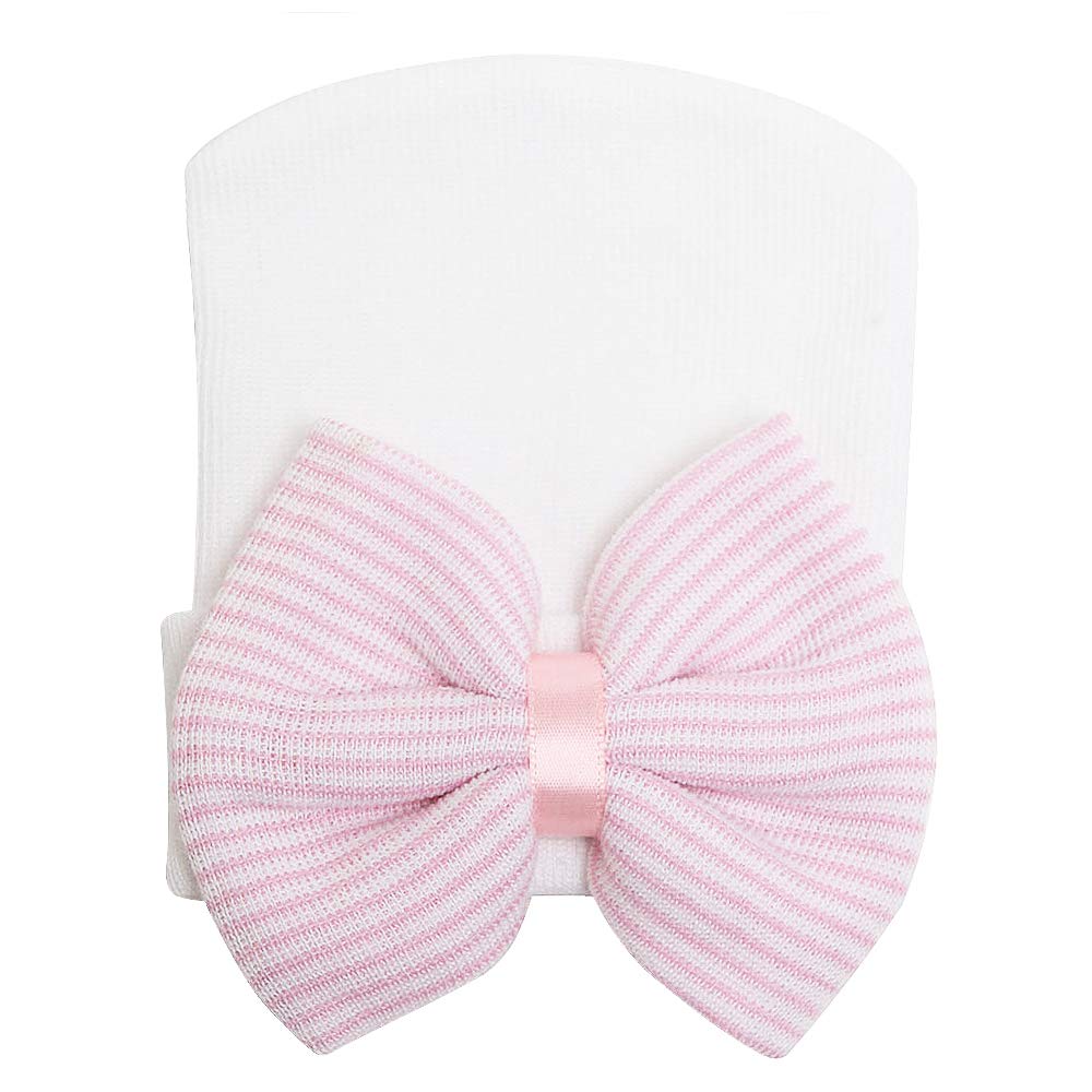 Sarfelnewborn Hats For Girls Hospital Hat Baby Girl Bows Headbands