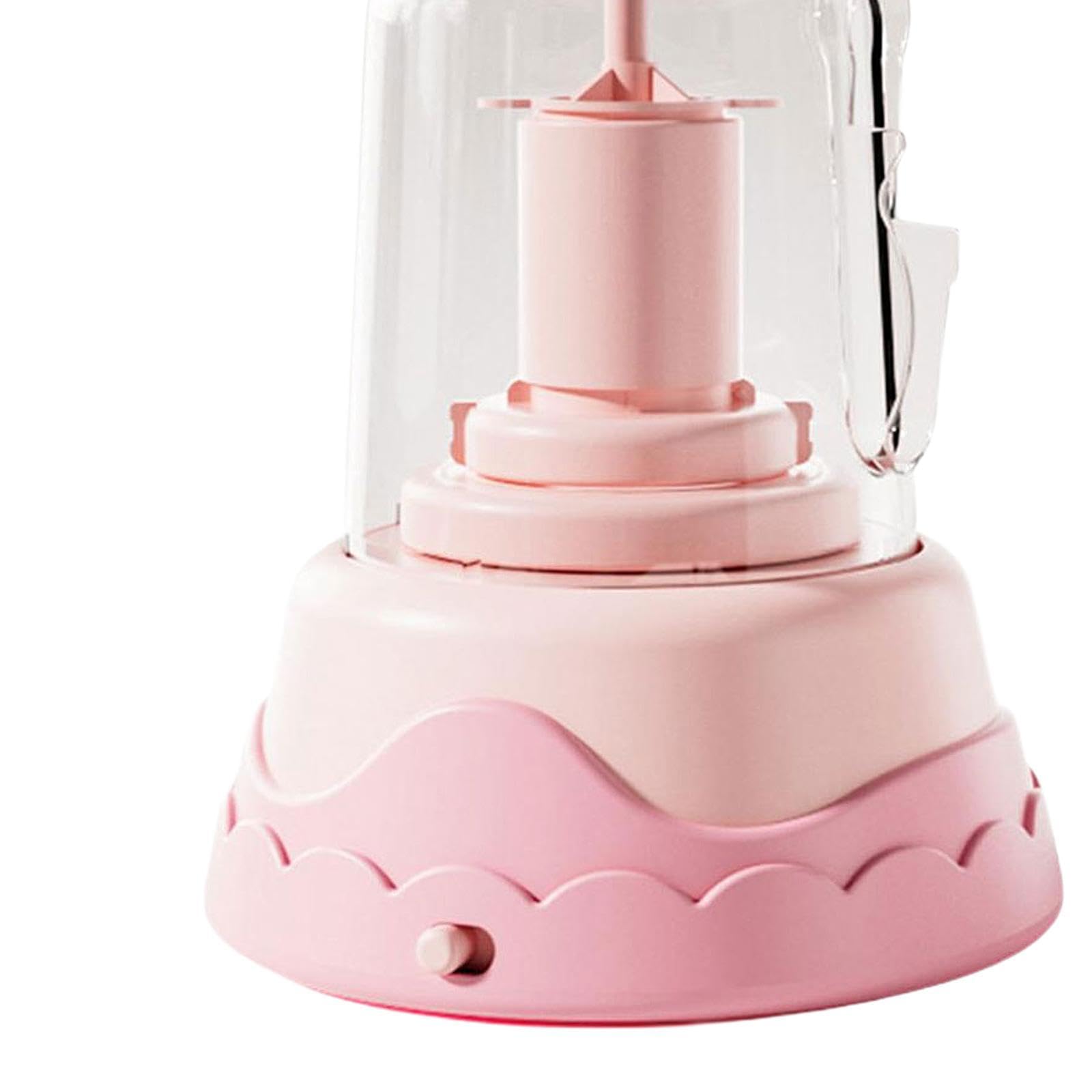 Elektrisches Töpferscheiben Set für Kinder, Töpfermaschine, DIY Bastelset für Anfänger, Künstleratelier Set, Porzellanscheibe, Pink 6 Ton