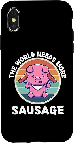 Miniatura 7 de iPhone 12 mini Vintage Pig The World Needs More Sausage Lover Case