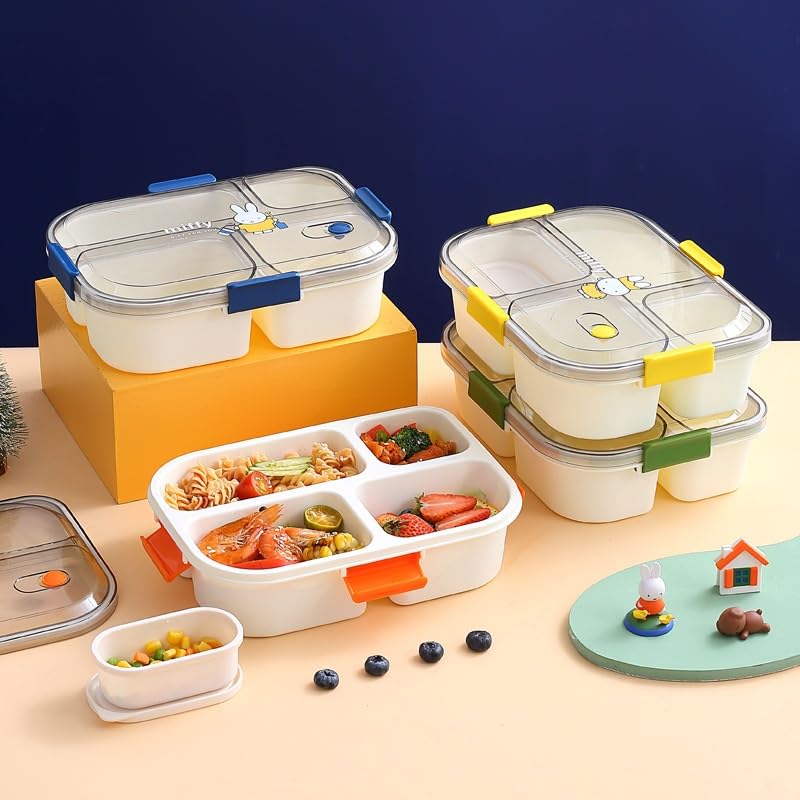 ミッフィー 生活用弁当箱タッパー　 セット Amazon.co.jp: ミッフィー 耐熱容器 弁当箱 保存容器 べんとう箱 透明