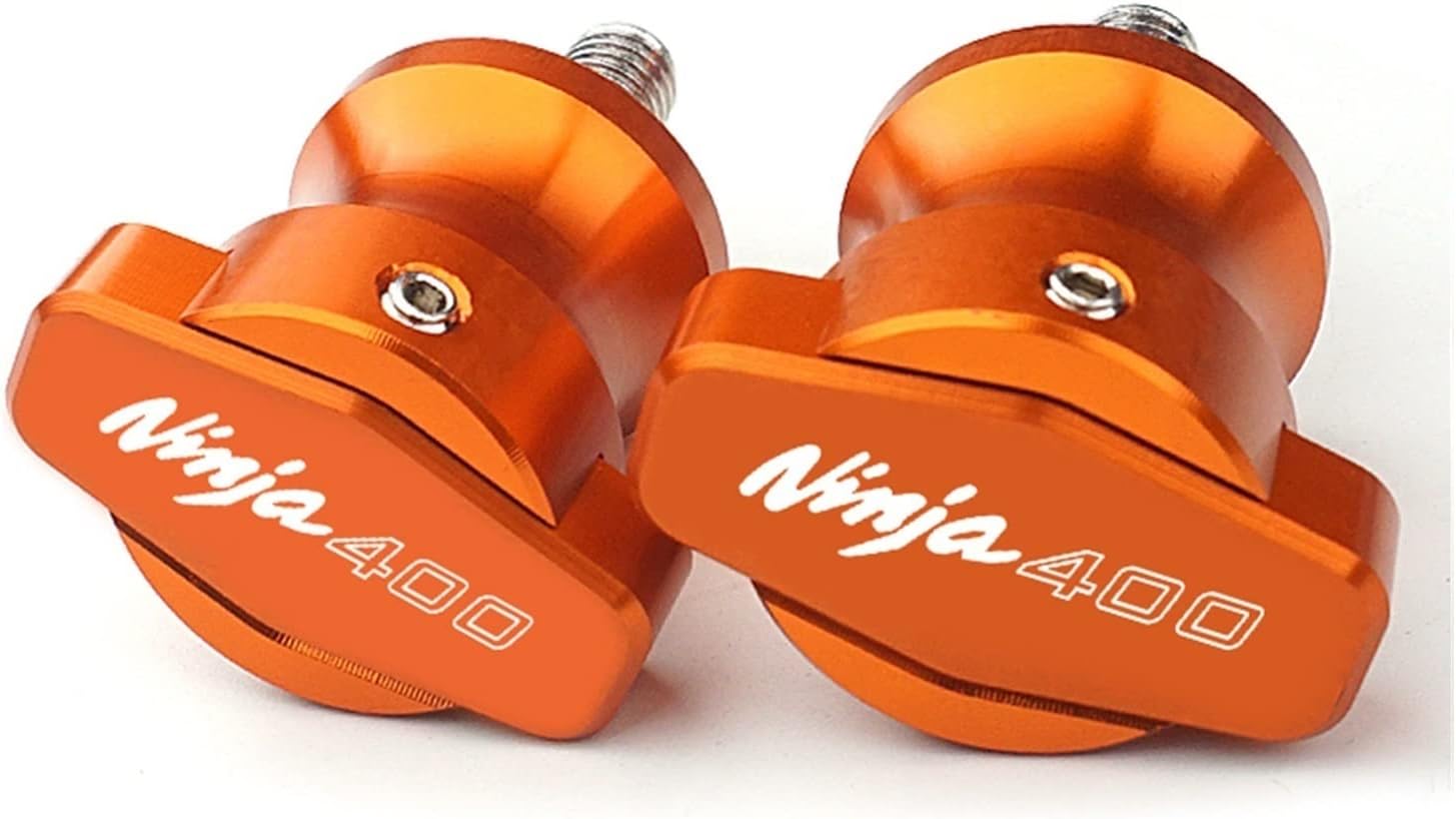 Swingarm Spools Sliders M8 for Kawasaki Ninja 400 2018 CNC Aluminum Swingarm Spools