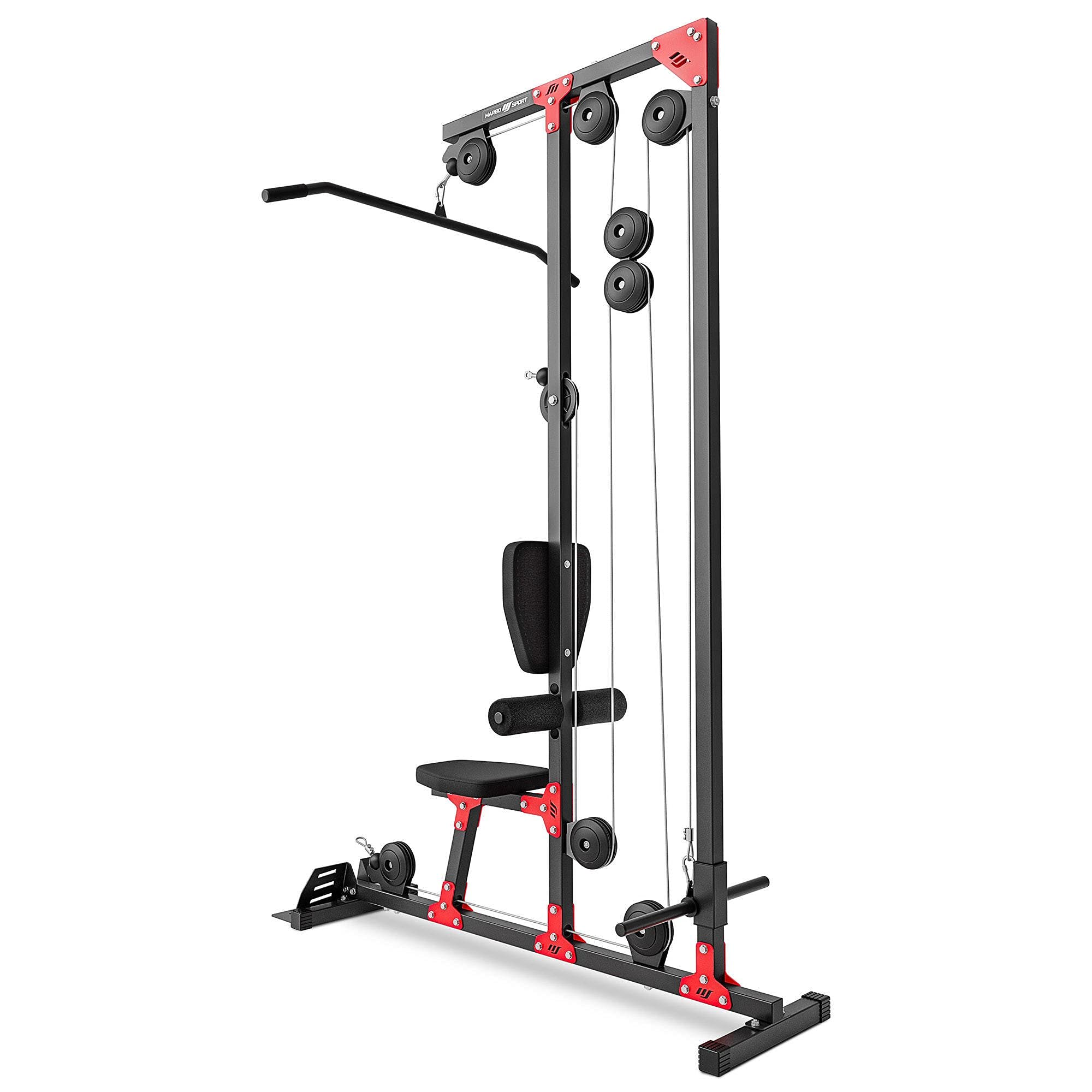 Marbo Sport Torre per Cavi autoportante LAT-Down con sede MH-W106 2.0 | Made in EU