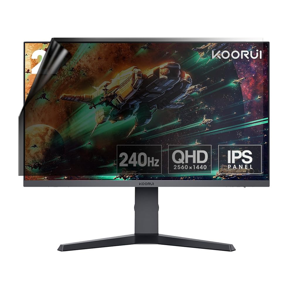 celicious Privacy Lite 2-Way Anti-Glare Anti-Spy Filter Screen Protector Film Compatible with Koorui Monitor 27E3QK