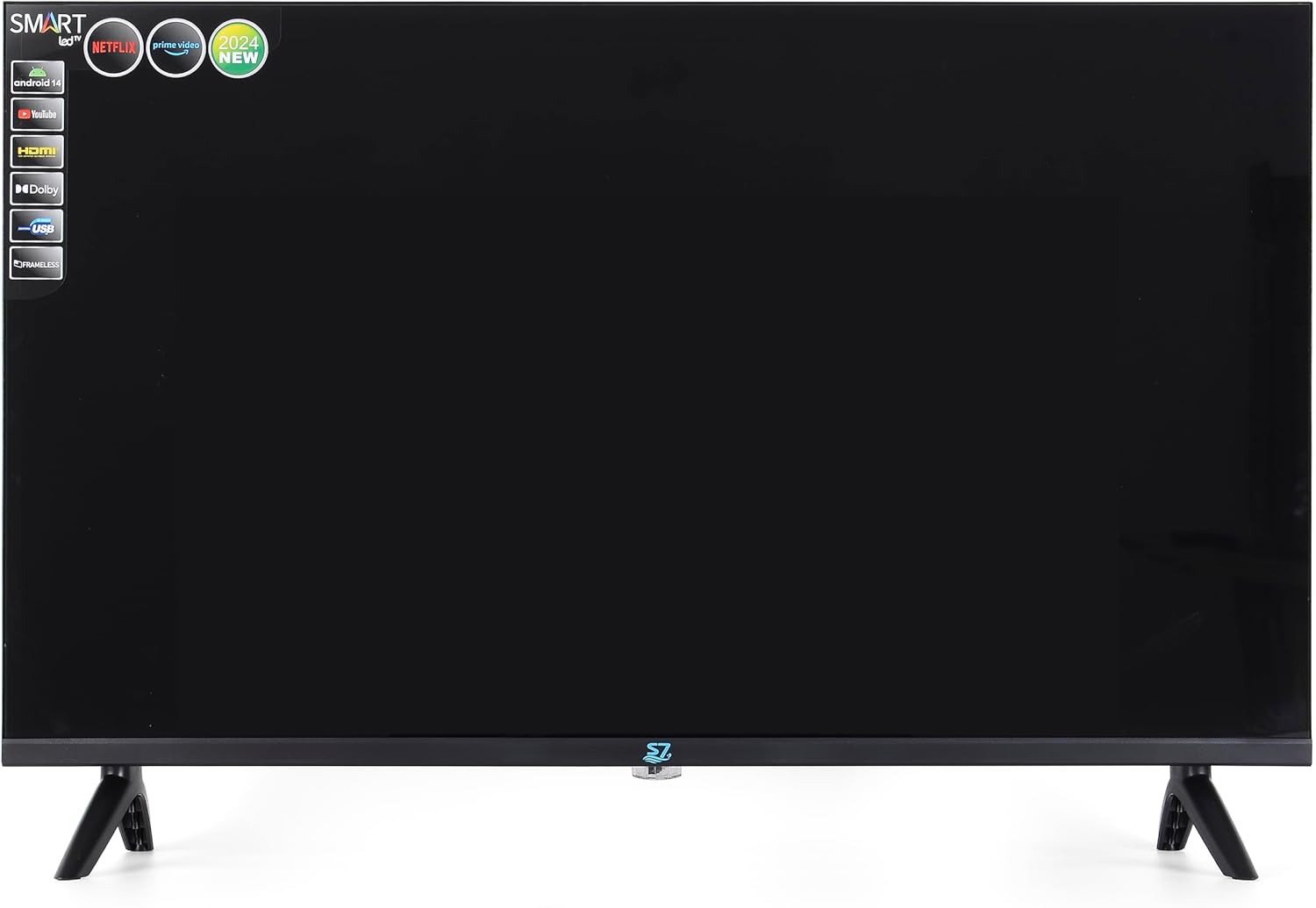 32-inch Full HD 720p Smart TV with Wi-Fi connectivity and Mobile apps, Built-in Apple AirPlay, Google Assistant Compatible, 2024 Model