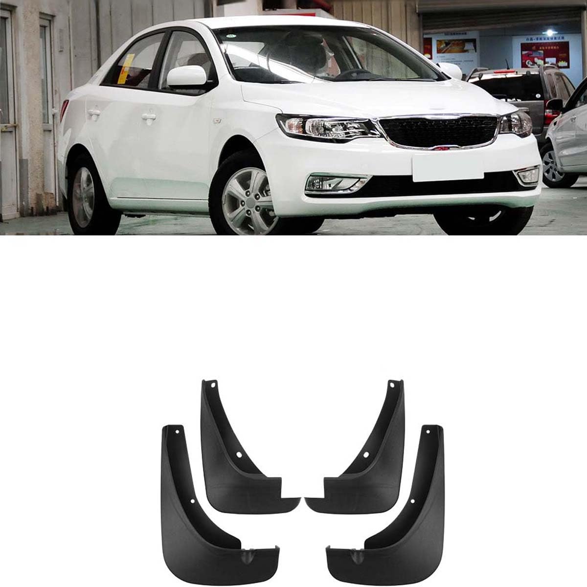 Garde-Boue pour Voiture Kia Forte Protection Premium
