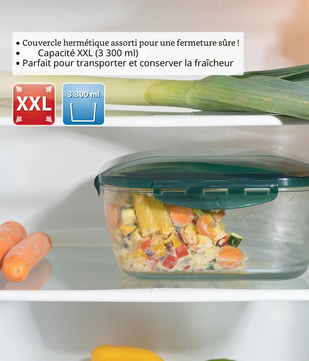 Genius Mandoline Nicer Dicer Chef 34 en 1 Multifunction Professionelle - Coupe-légumes avec bol en verre et coupe-tomates légumes | âtonnets, tranches, bandes, spirales, julienne