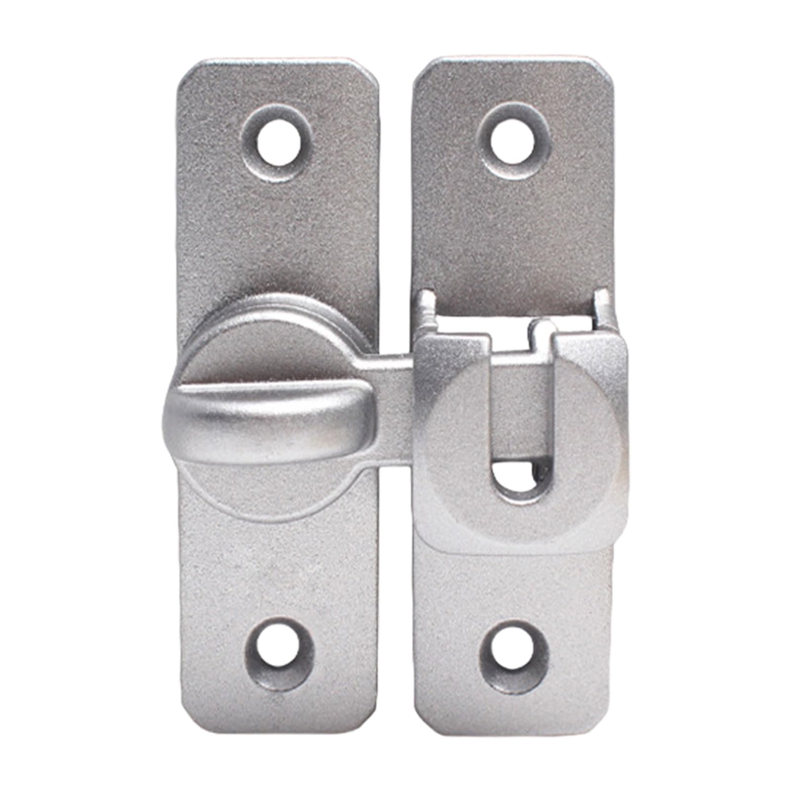 Multipurpose Sturdy Aluminum Alloy Door Latches for Indoor Accessory and Kitchen Supplies Door with Simple Operations Shop Security Latches