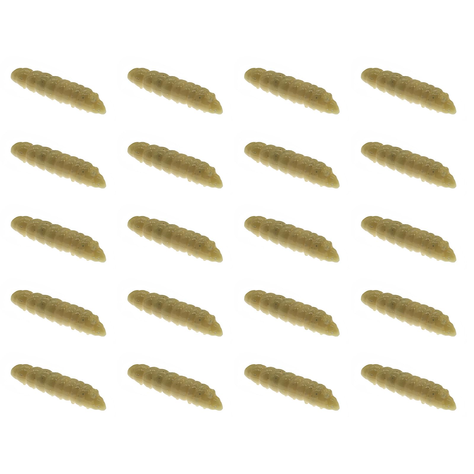 BWANGIAO 20pieces Fishing Lures 4Cm Floating Baits Simulation Soft Baits For Freshwater And Saltwater Fishing Enduring