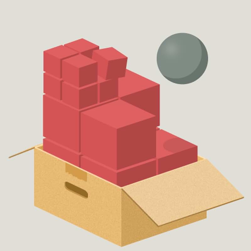 Element box. Element box