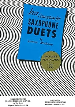 Paperback TRY1061 - Jazz Conception for Saxophone Duets Book/CD Book