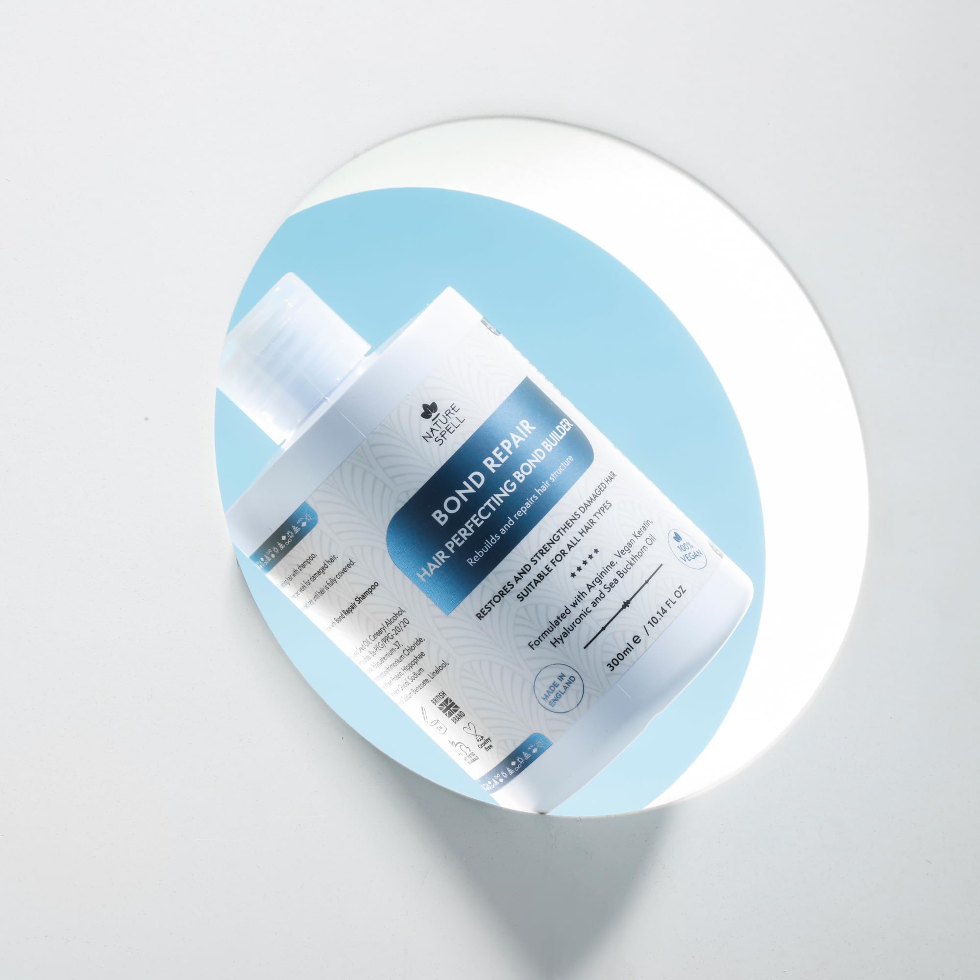 Nature Spell Bond Repair Builder Pre-Shampoo Treatment, Repairs Damaged Hair, Enriched with Arginine - Image 4