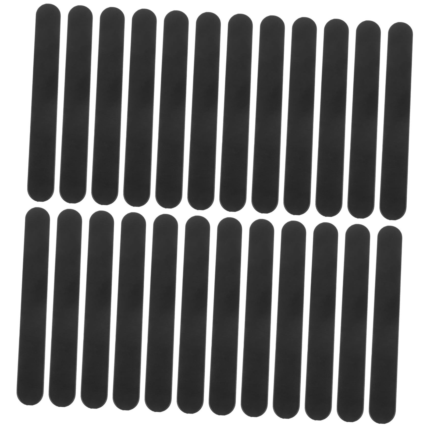 KICHOUSE 25pcs Plastic for Oral Care Adult Depressors Smooth Surface Depresores De Lengua for Home Clinic Use