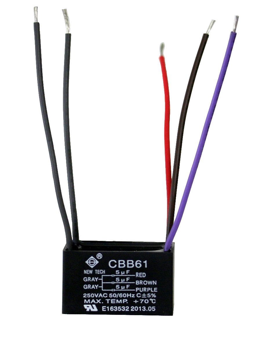 Ketofa NEW TECH Ceiling Fan Capacitor 5 Wire 5 5 5uf-image-35