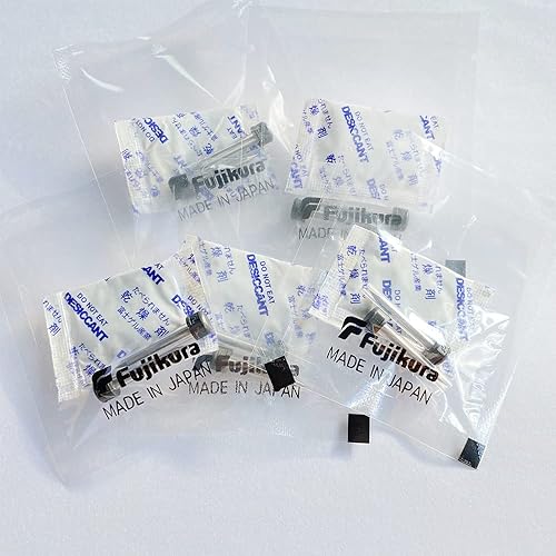 Miniatura 7 de (5 pares) ELCT2-20A electrodos para Fujikura FSM-50S 60S 60r 70S 80S Fibra Óptica Fusión Máquina/Fusión Empalmador Electrodo varilla ELCT2-20A