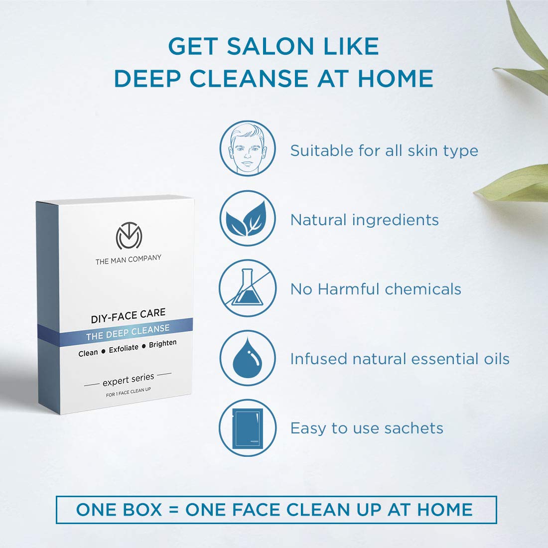 The Man Company DIY- Face Care Deep Cleanse (facial kit)