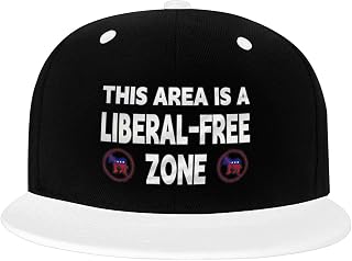 This Area is a Liberal Free Zone Men's Baseball Cap Adjustable Unisex Trucker Caps Dad Hat Stylish Golf Caps for All Seasons Comfortable Athletic Headwear Daily Outdoor Cap for Going Out