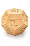 12-Sided Movie Dice Decider, Movie Night Decision Dice Game for Couples, Random Genre Picker, Gifts for Him Her Men Women Boyfriend Girlfriend Husband Wife, Anniversary Birthday Holiday Fun Gift
