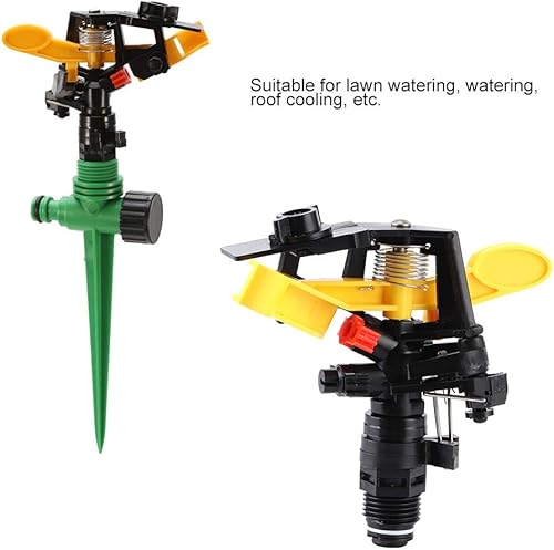 Miniatura 3 de Rociador de impulso de jardín de riego de impacto 2PCS para riego de agua, hilo macho DN15