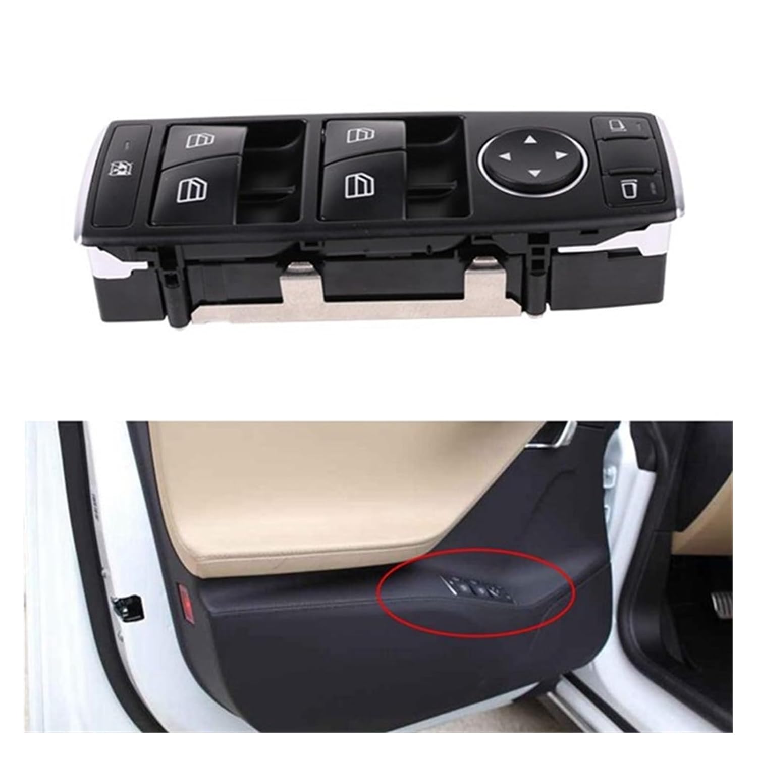 A72M-Window Switch 1003589 Window Lift Switch Fit for Model S Fit for Model X 1028641 Window Button